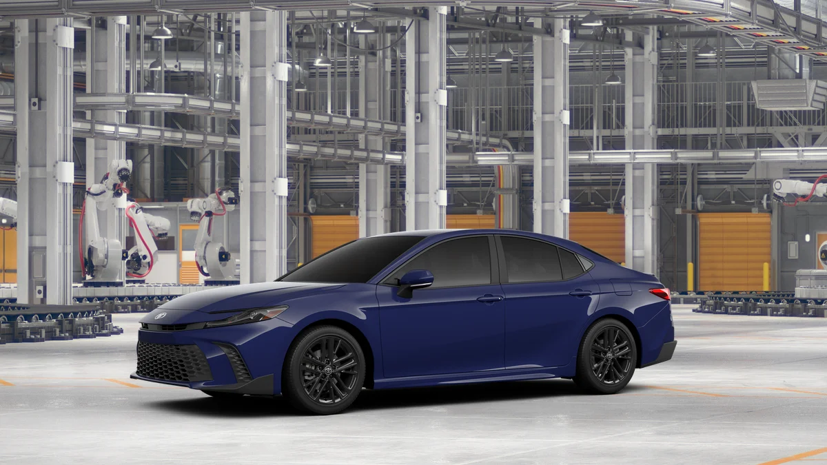 New 2026 Reservoir Blue Toyota SE image 2