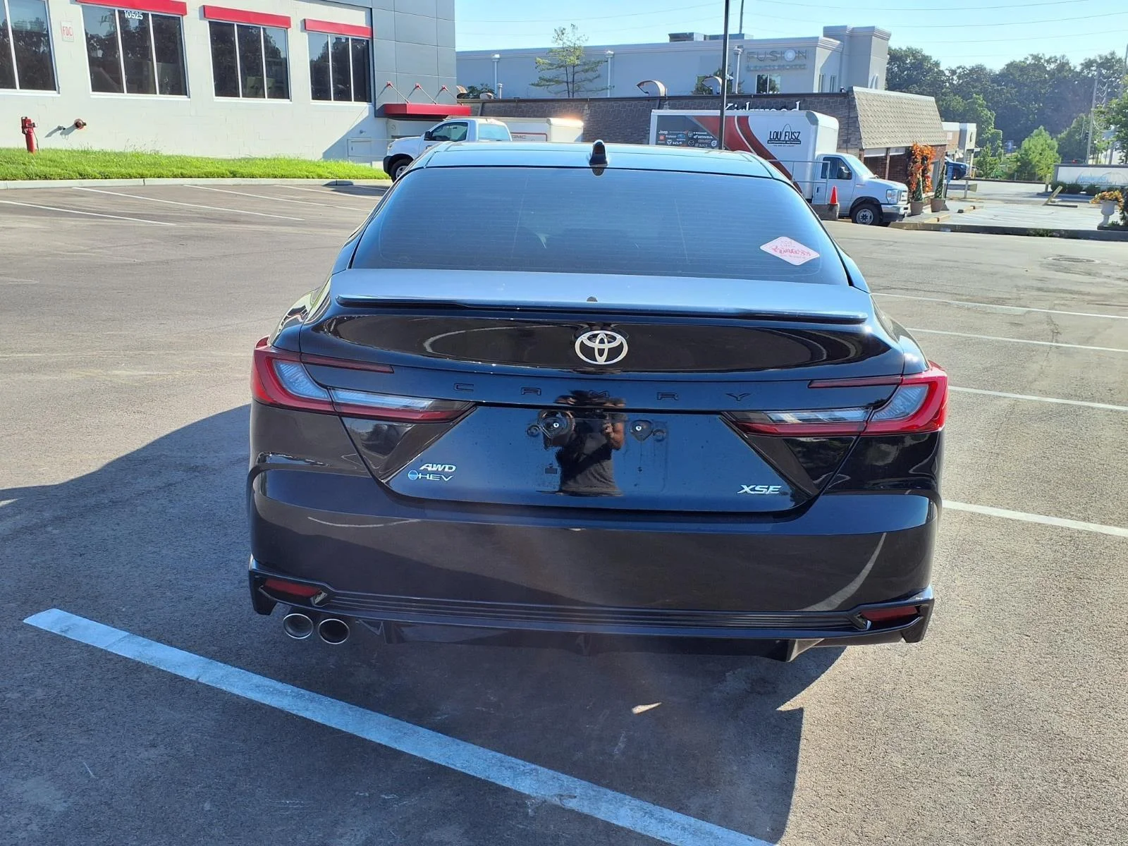 Certified Used 2025 Midnight Black Metallic TOYOTA XSE image 26
