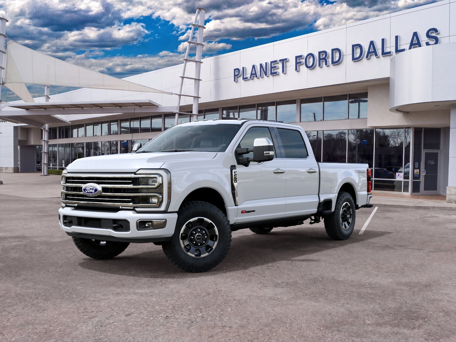 New 2027 Star White Ford F-250 Platinum image 2
