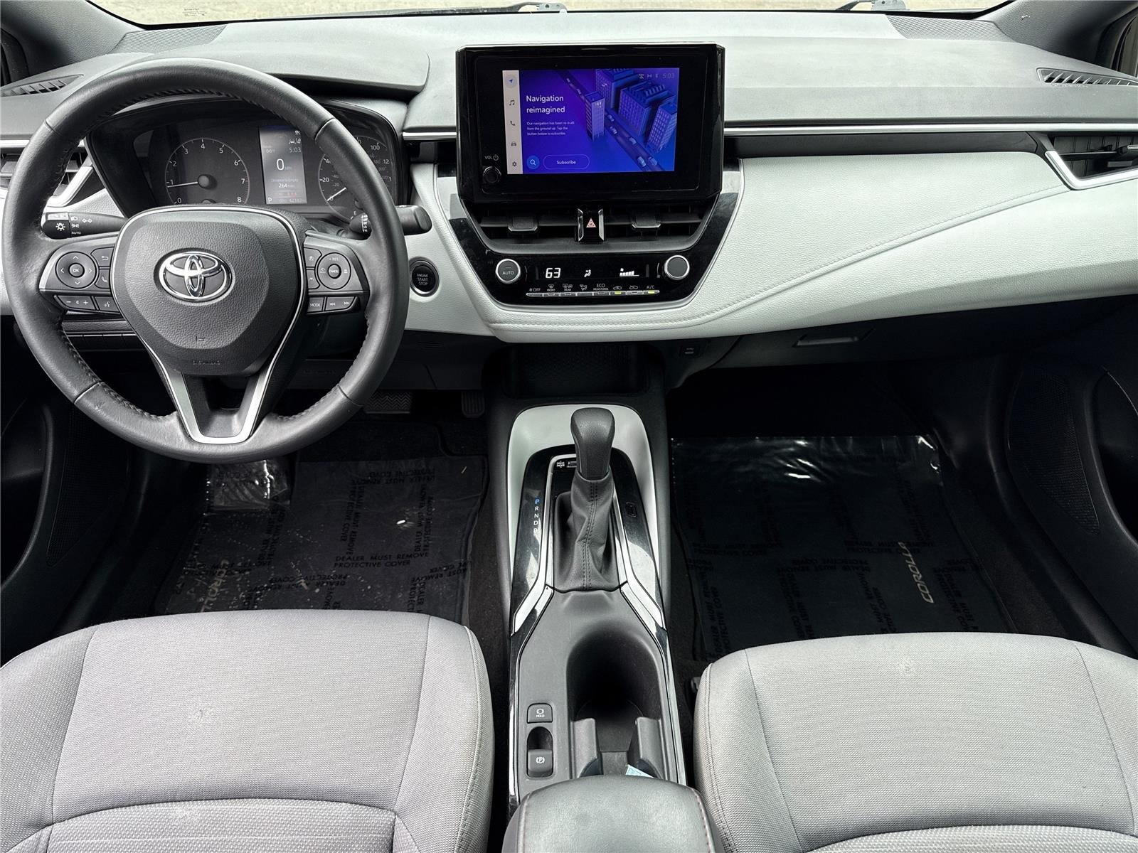 Used 2023 Midnight Black Metallic Toyota SE image 2