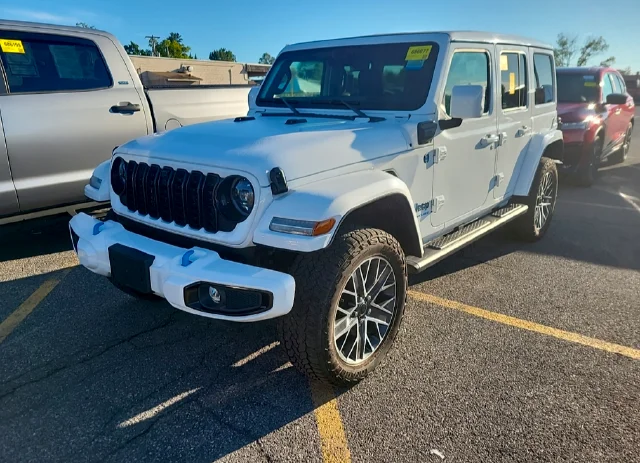 Used 2024 White Jeep High Altitude 4xe image 8