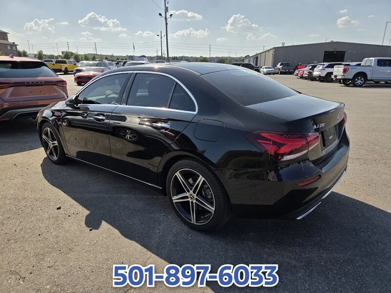 Used 2022 BLACK MERCEDES-BENZ A 220 4MATIC® SEDAN image 6