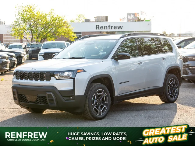 2026 Jeep Cherokee Laredo * Hybrid 4x4, Heated Seats/Wheel, Remote Start, Adaptive Cruise