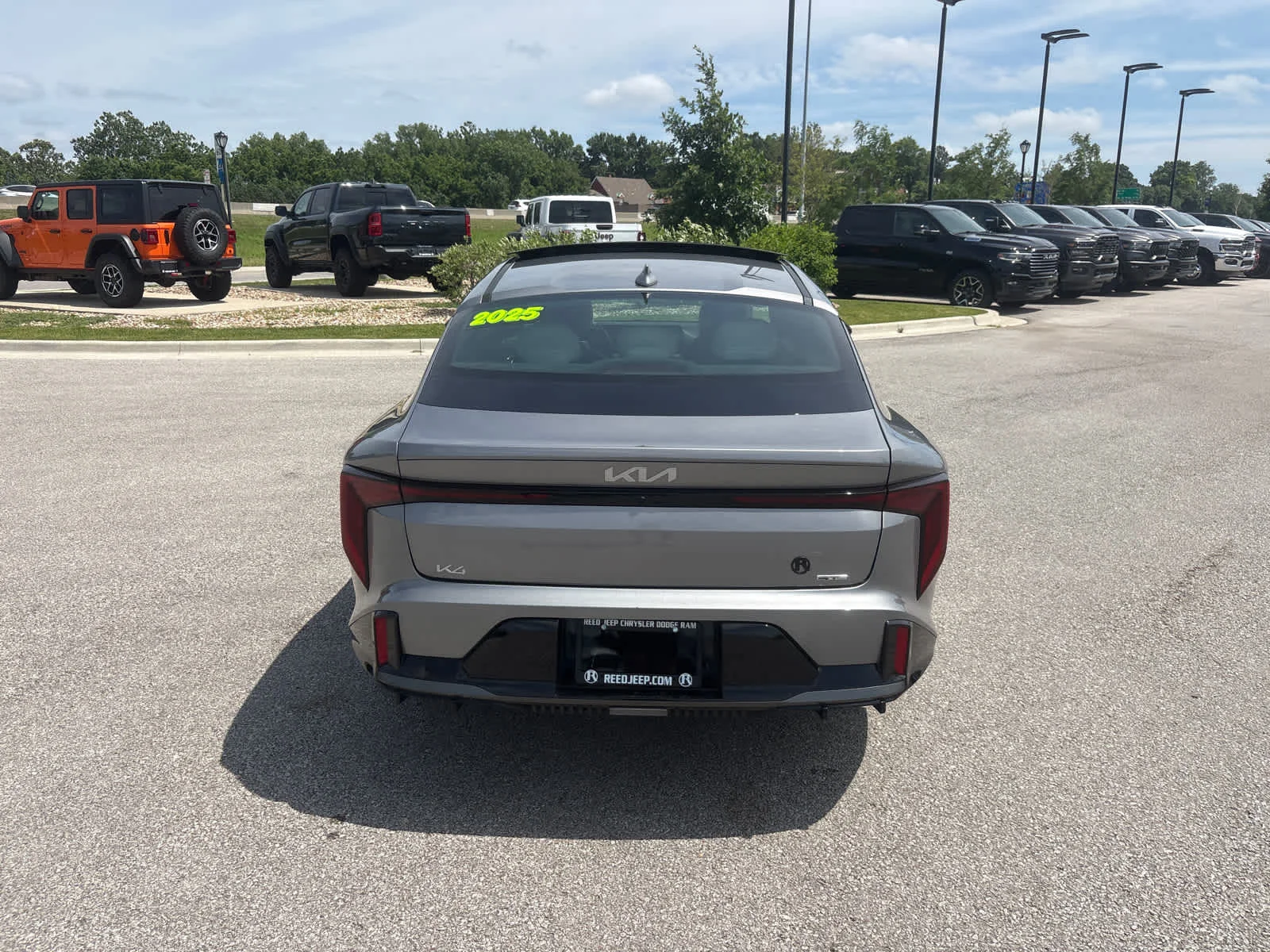 Used 2025 Steel Gray Kia GT-Line image 8