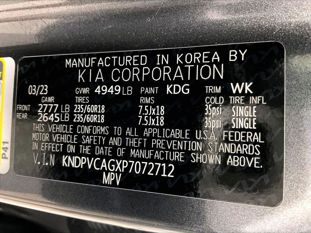 Used 2023 Gray Kia EX image 35