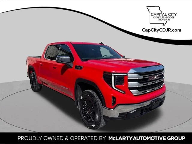 Used 2023 Red GMC SLE image 1