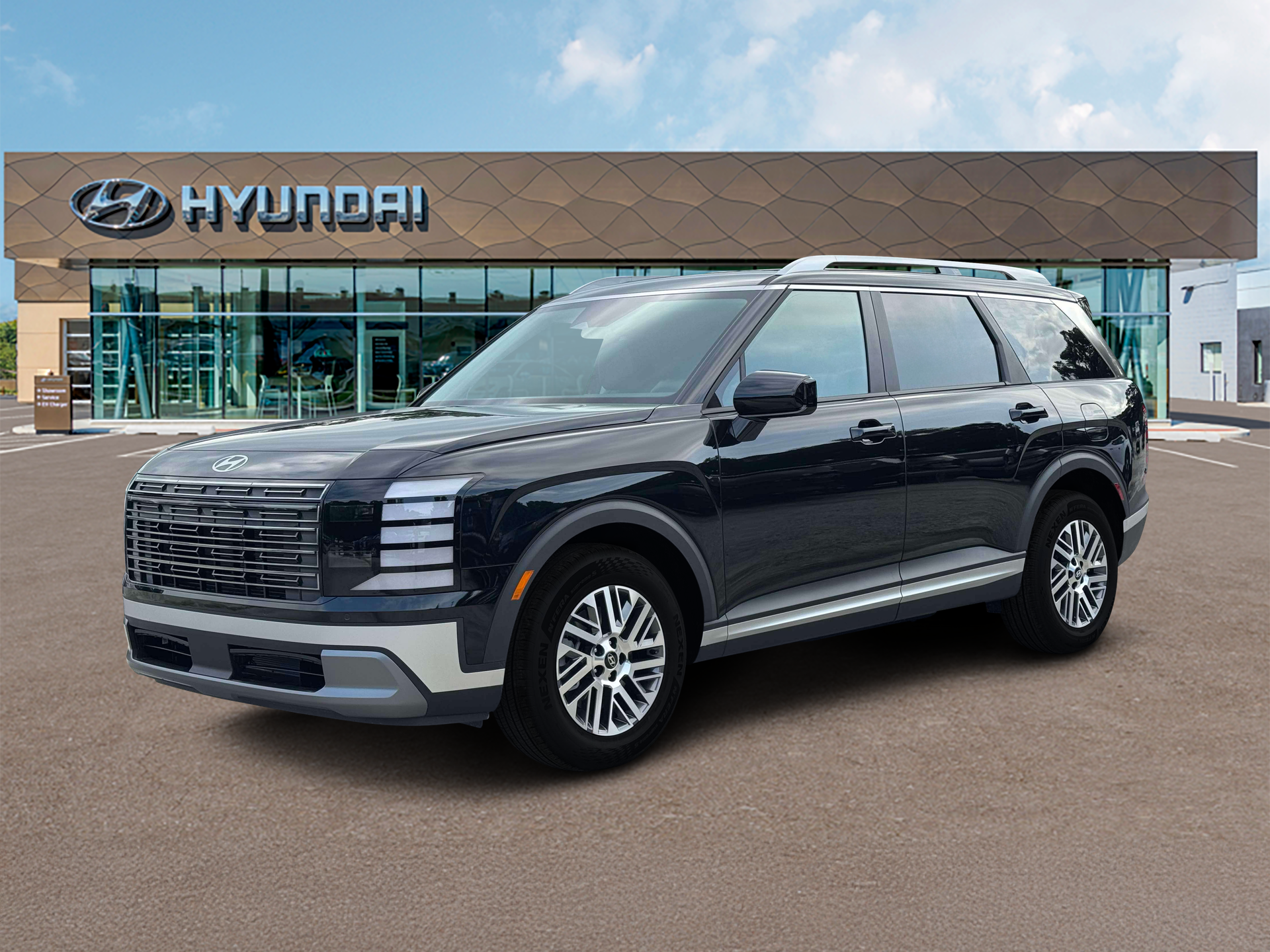 New 2027 Black Hyundai SEL AWD image 2