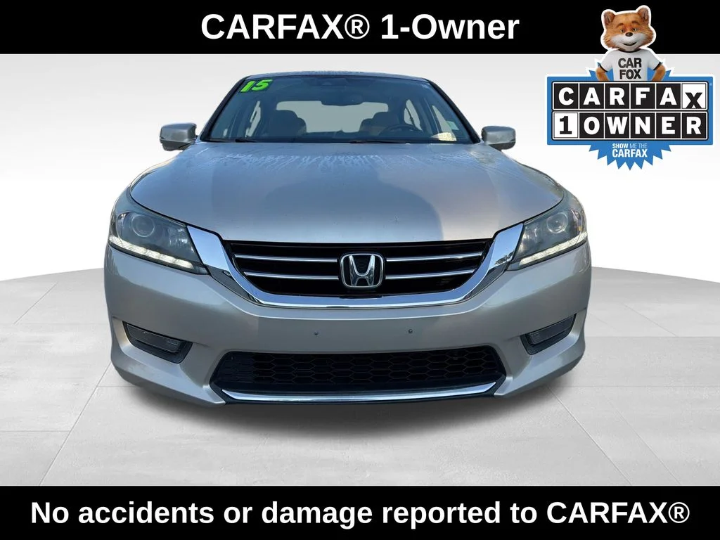 Used 2015 Beige Honda EX-L image 2