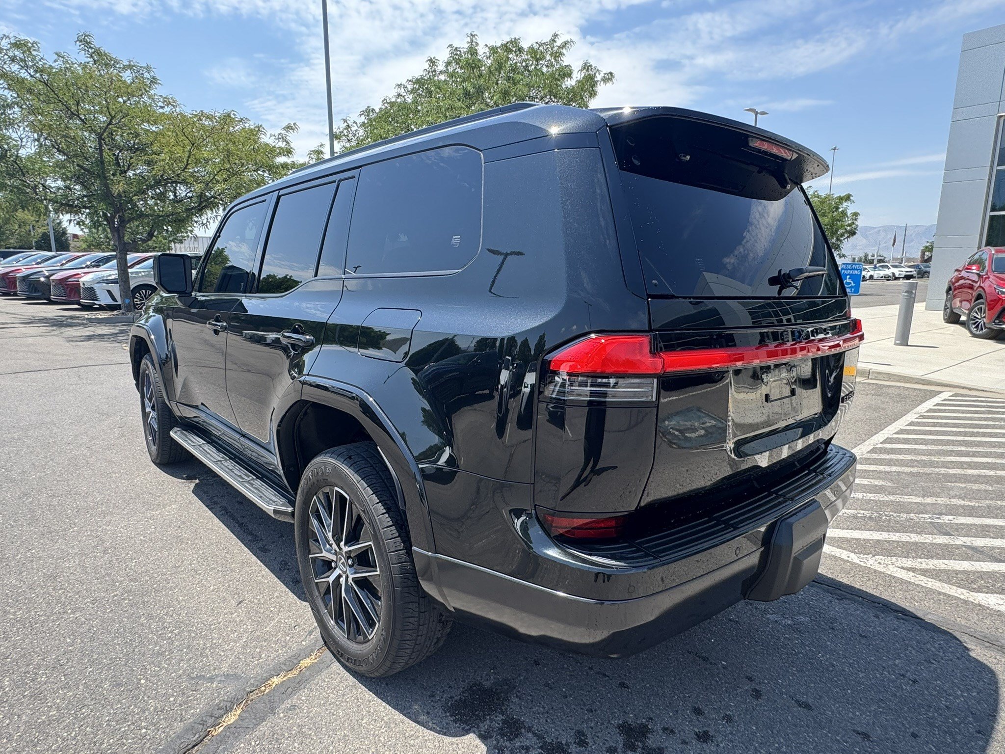 Used 2025 Black Lexus 550 Premium+ image 2