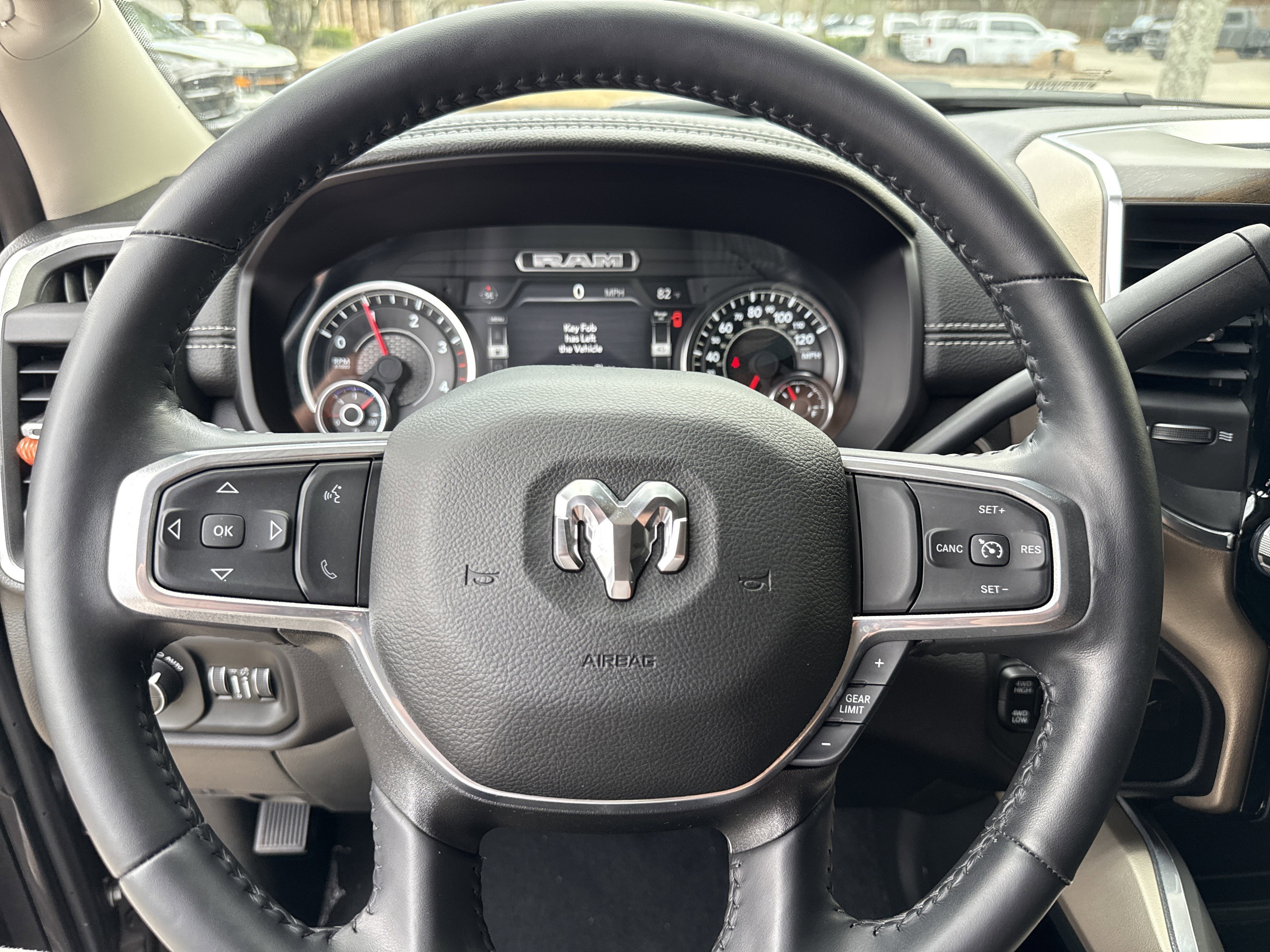 Used 2024 Granite Crystal Metallic Clearcoat Ram Laramie image 24
