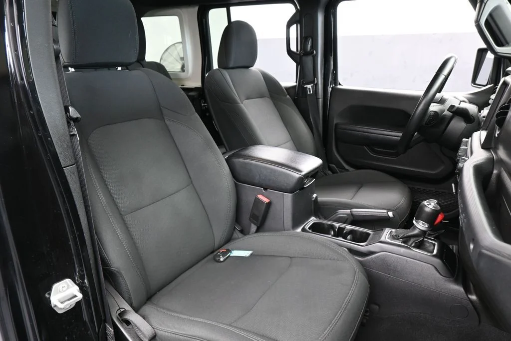 Used 2022 Black Clearcoat Jeep Unlimited Sport image 45