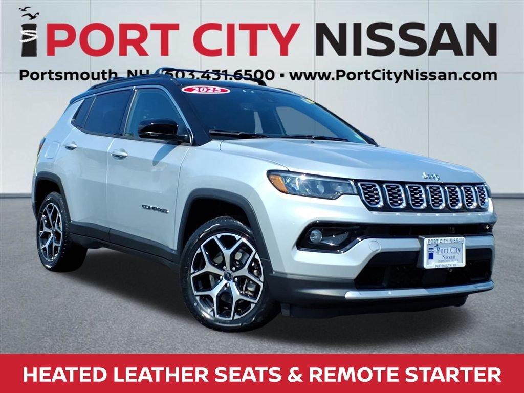 Used 2025 Silver Zynith Metallic Jeep Limited image 1