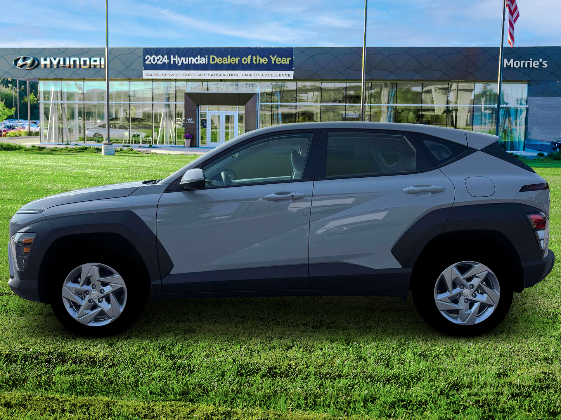 New 2026 Cyber Gray Metallic Hyundai SE AWD image 3