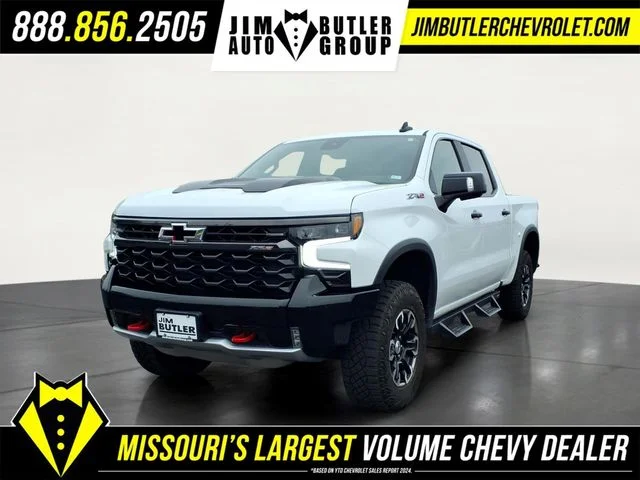 Certified Used 2024 White Chevrolet ZR2 image 1