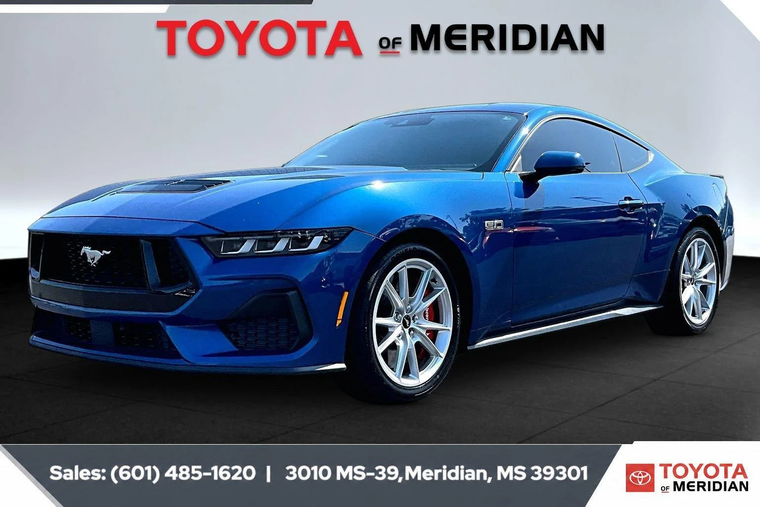 Used 2024 Atlas Blue Ford GT Premium image 10