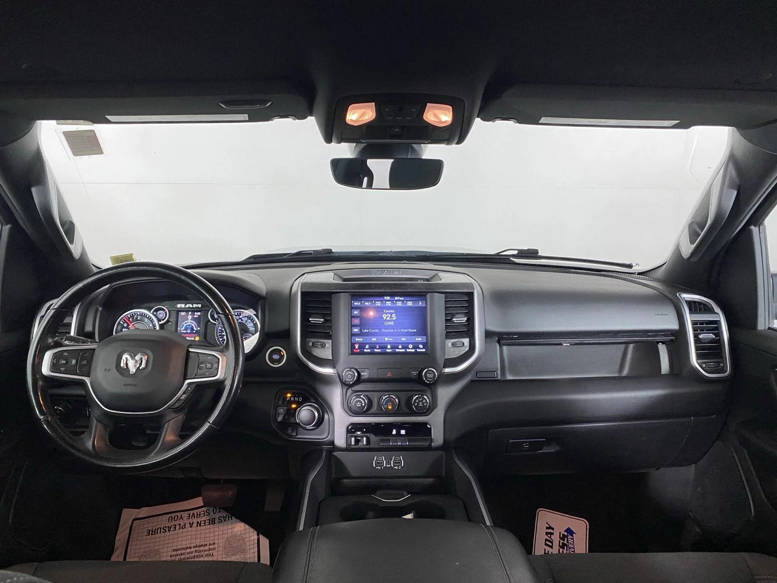 Used 2021 Diamond Black Crystal Pearlcoat Ram Big Horn image 24