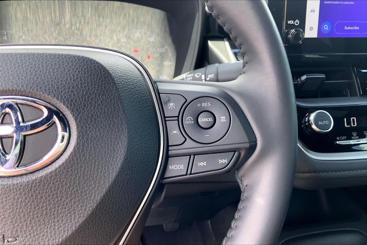 Used 2023 Classic Silver Metallic Toyota SE image 25
