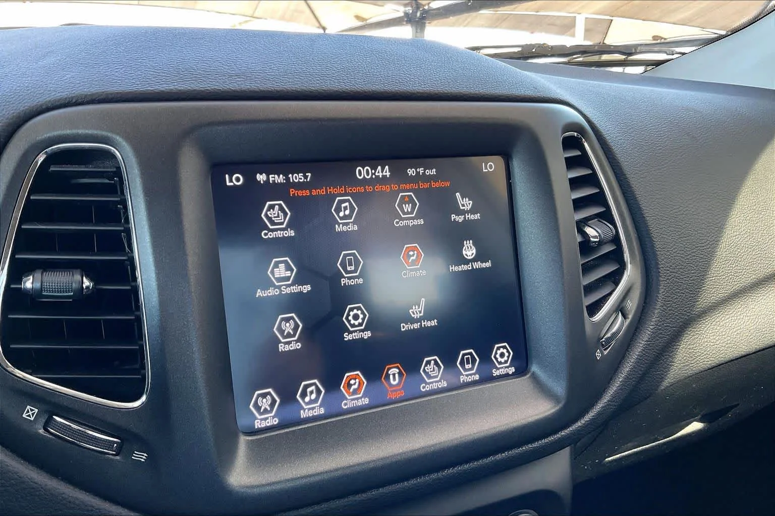 Used 2019 Jazz Blue Pearlcoat Jeep Trailhawk image 31