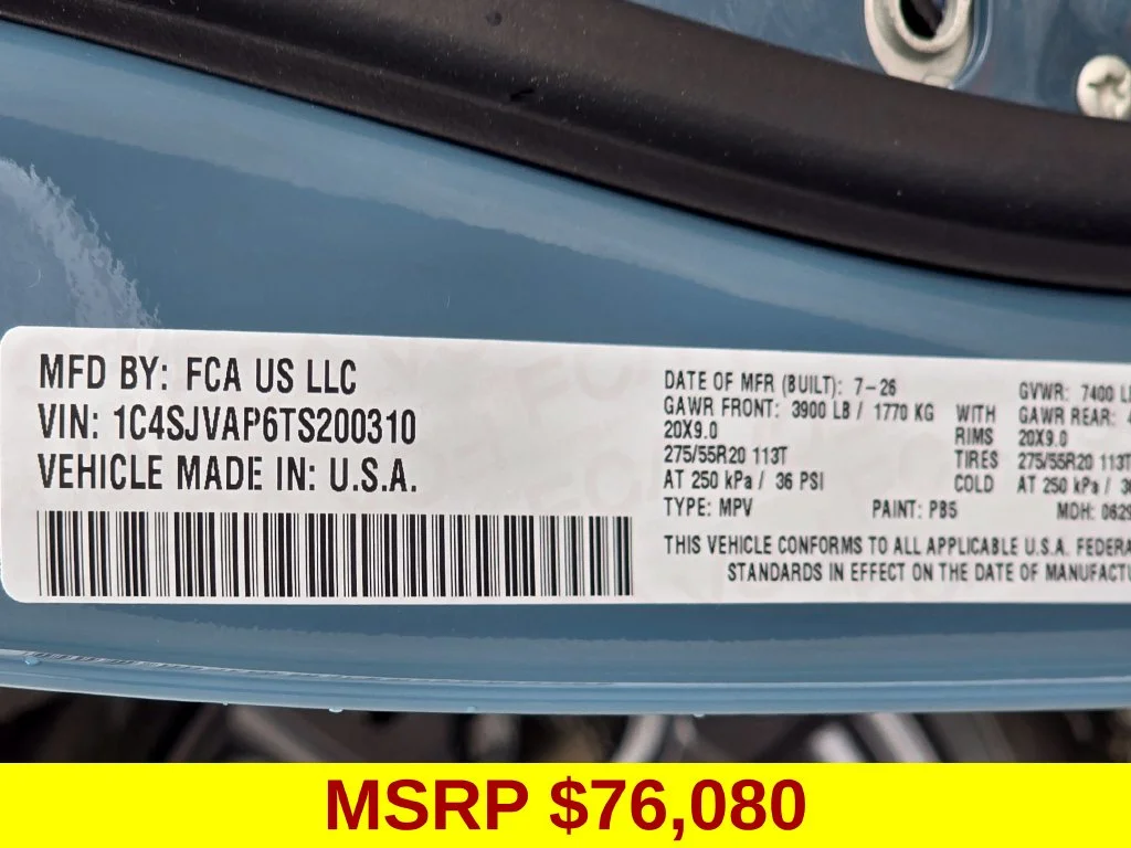 New 2026 Blue Jeep Upland image 43