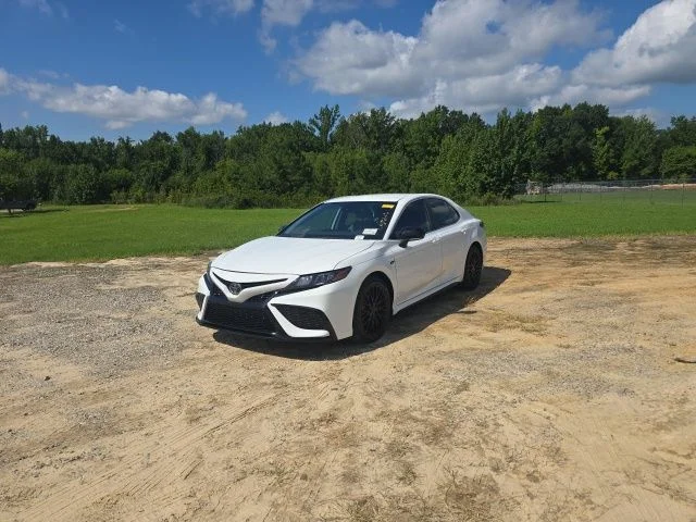 Used 2023 White Toyota SE image 2