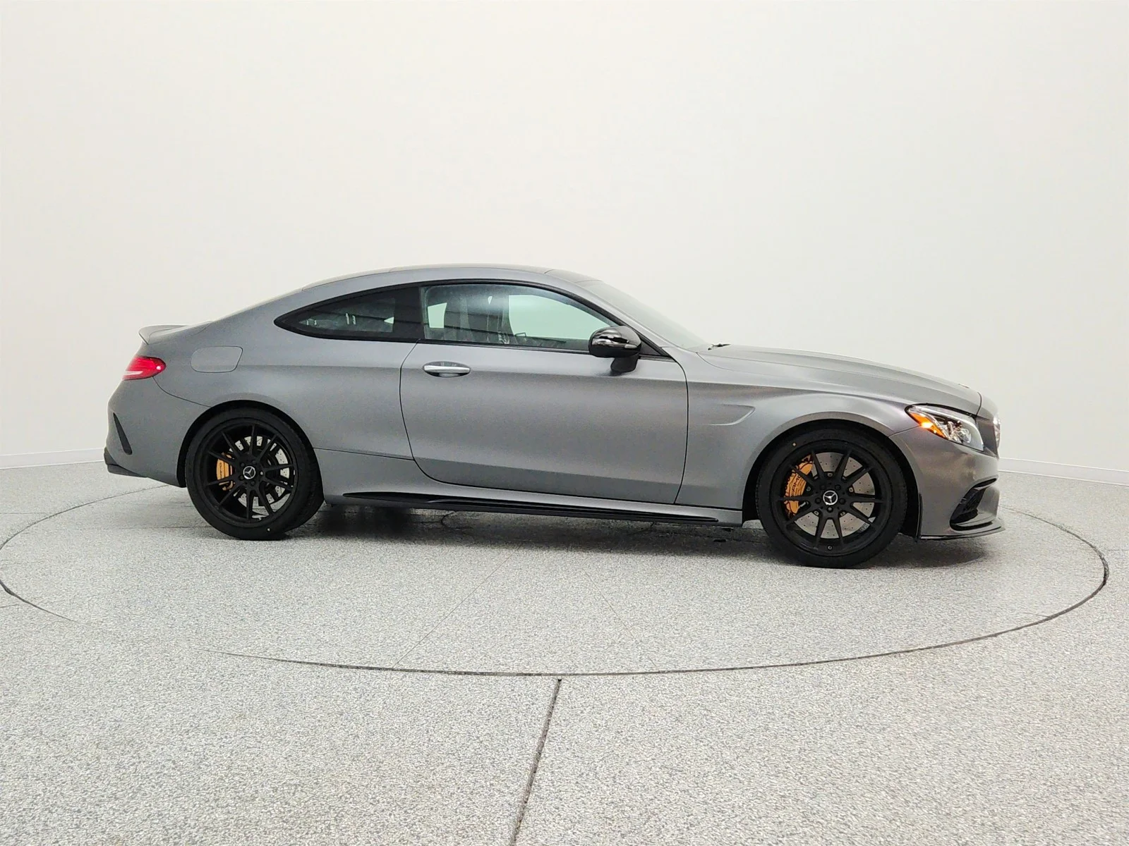 Used 2017 designo Selenite Grey Magno (Matte Finish) Mercedes-Benz AMG® C 63 S Coupe image 4