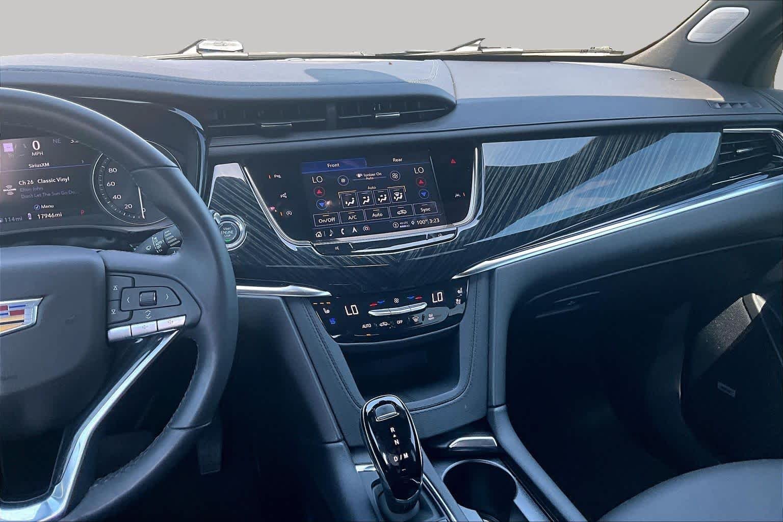 Used 2024 Stellar Black Metallic Cadillac FWD Premium Luxury image 6