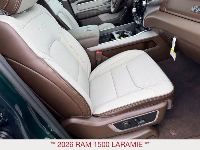 New 2026 Serrano-Green Metallic Exterior Paint RAM Laramie image 11