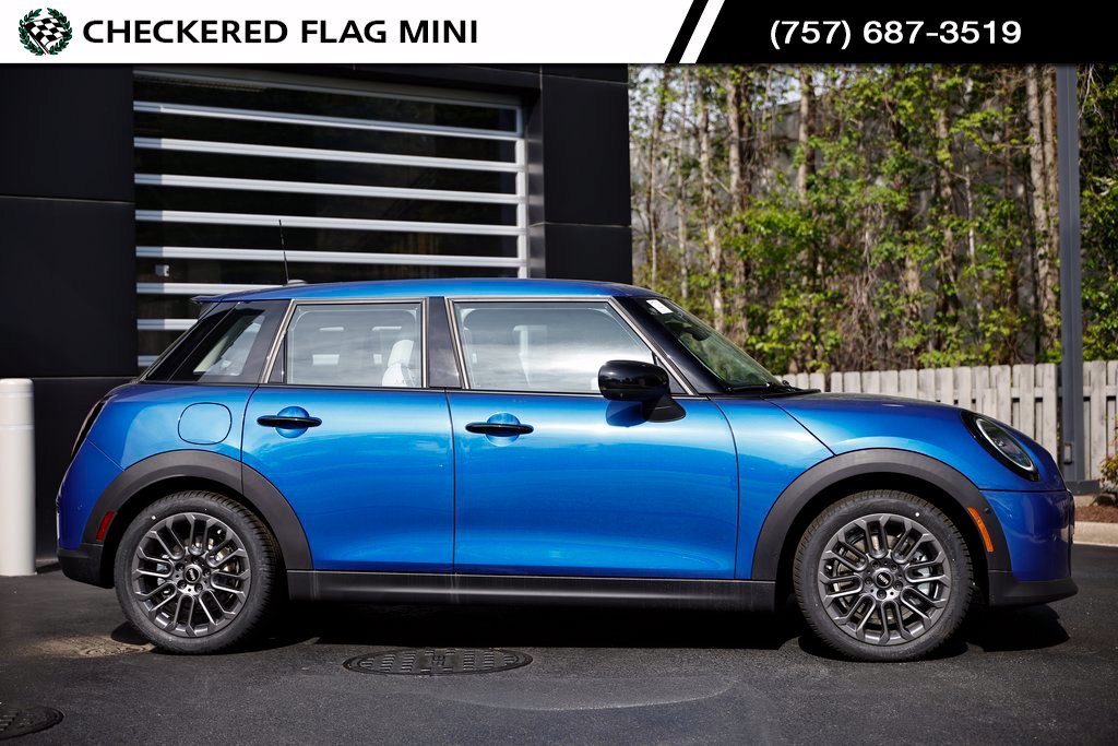 Used 2025 Icy Sunshine Blue Metallic MINI Iconic image 3