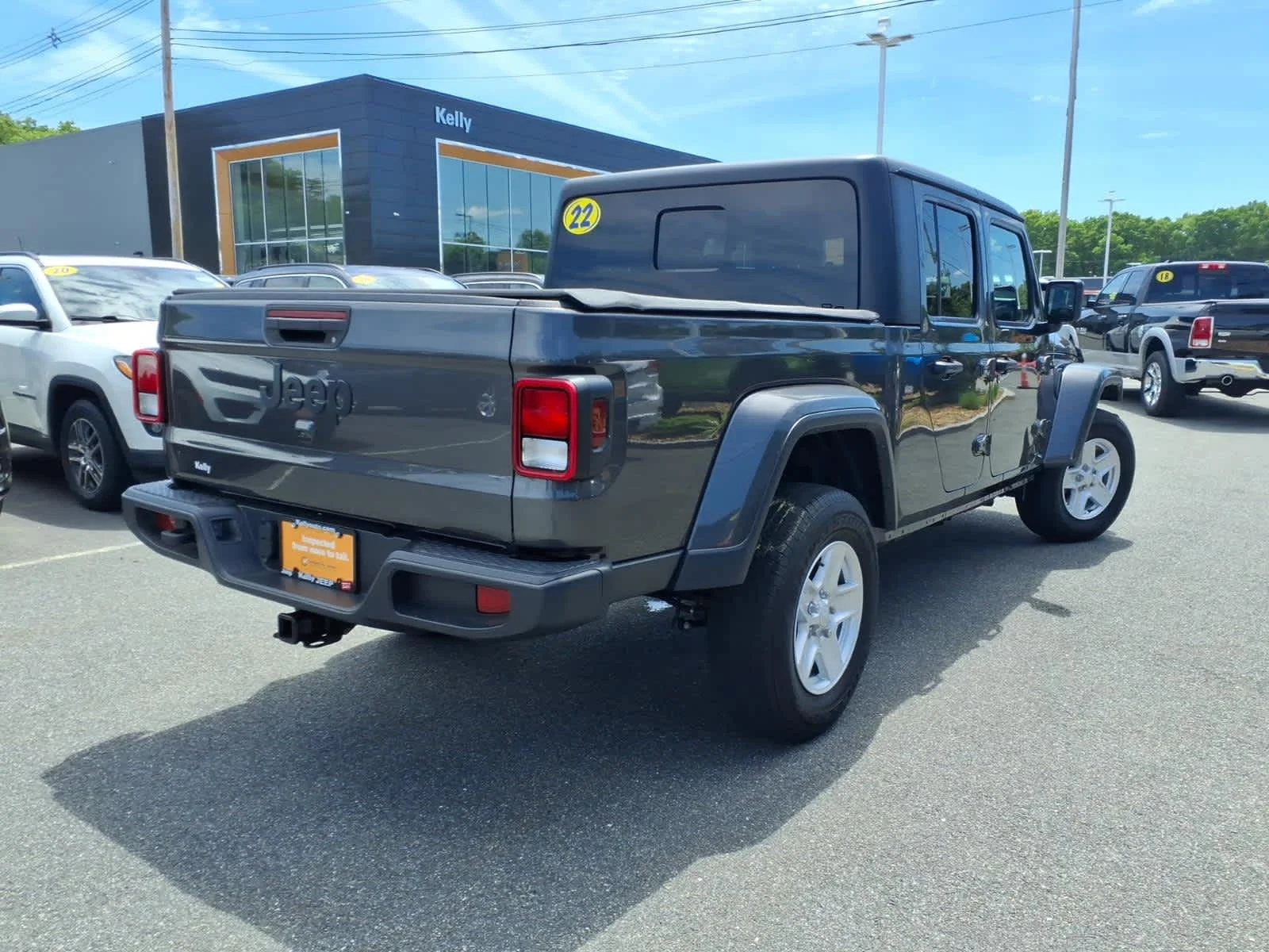 Certified Used 2022 Granite Crystal Met. Clear Coat Jeep Sport S image 7