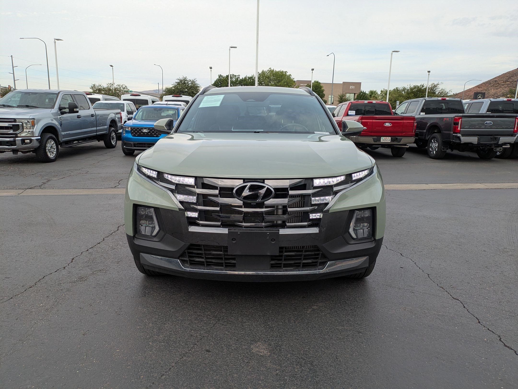 Used 2024 Sage Gray Hyundai Limited image 9