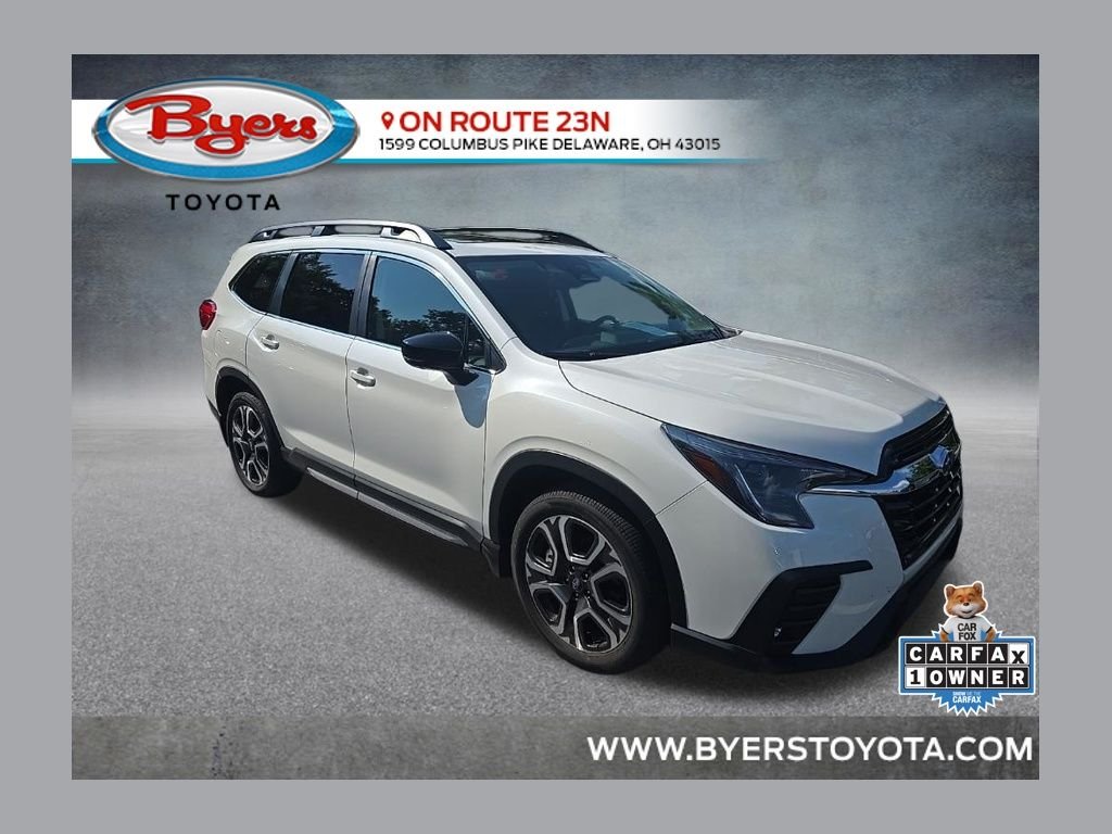 Used 2024 Crystal White Pearl Subaru Limited image 1