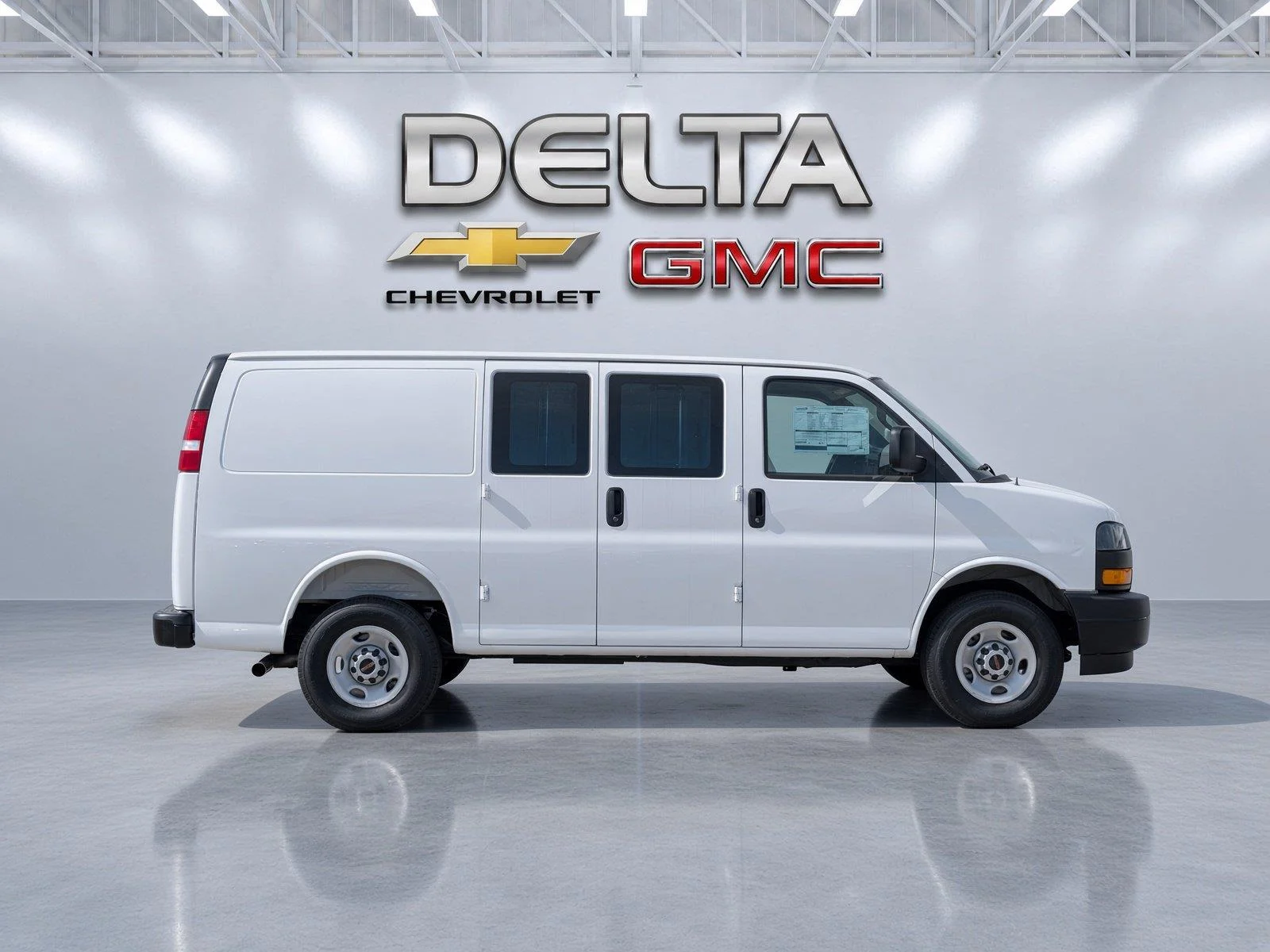 New 2026 Summit White GMC Work Van image 6