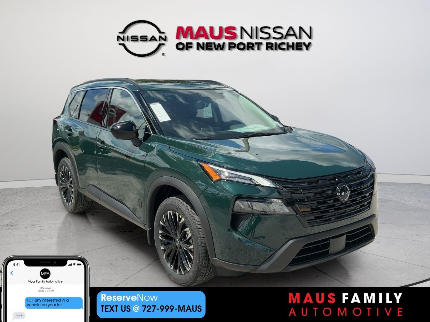 New 2026 Green Nissan Dark Armor image 1