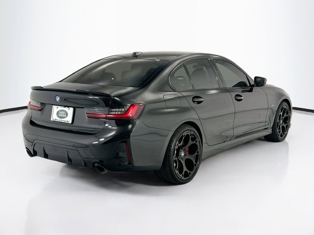 Certified Used 2023 Black Sapphire Metallic BMW 330e iPerformance image 5