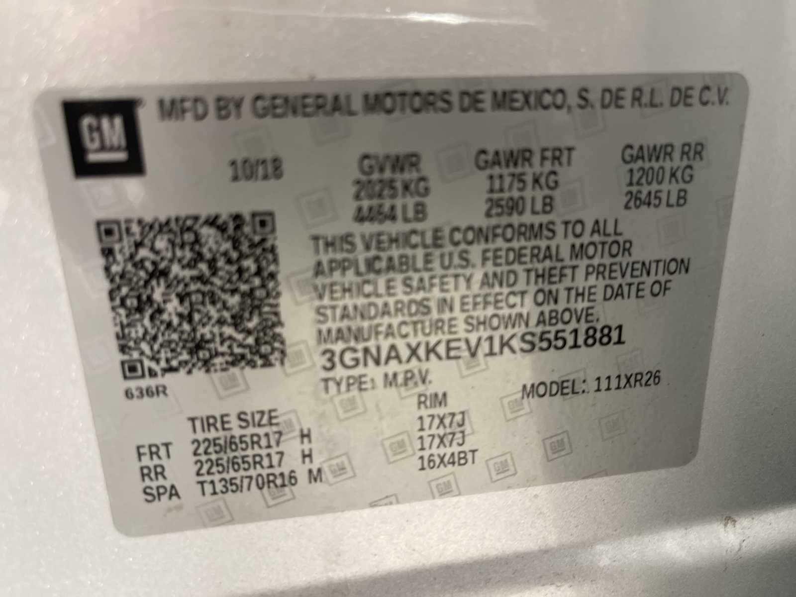 Used 2019 Silver Ice Metallic Chevrolet LT image 21