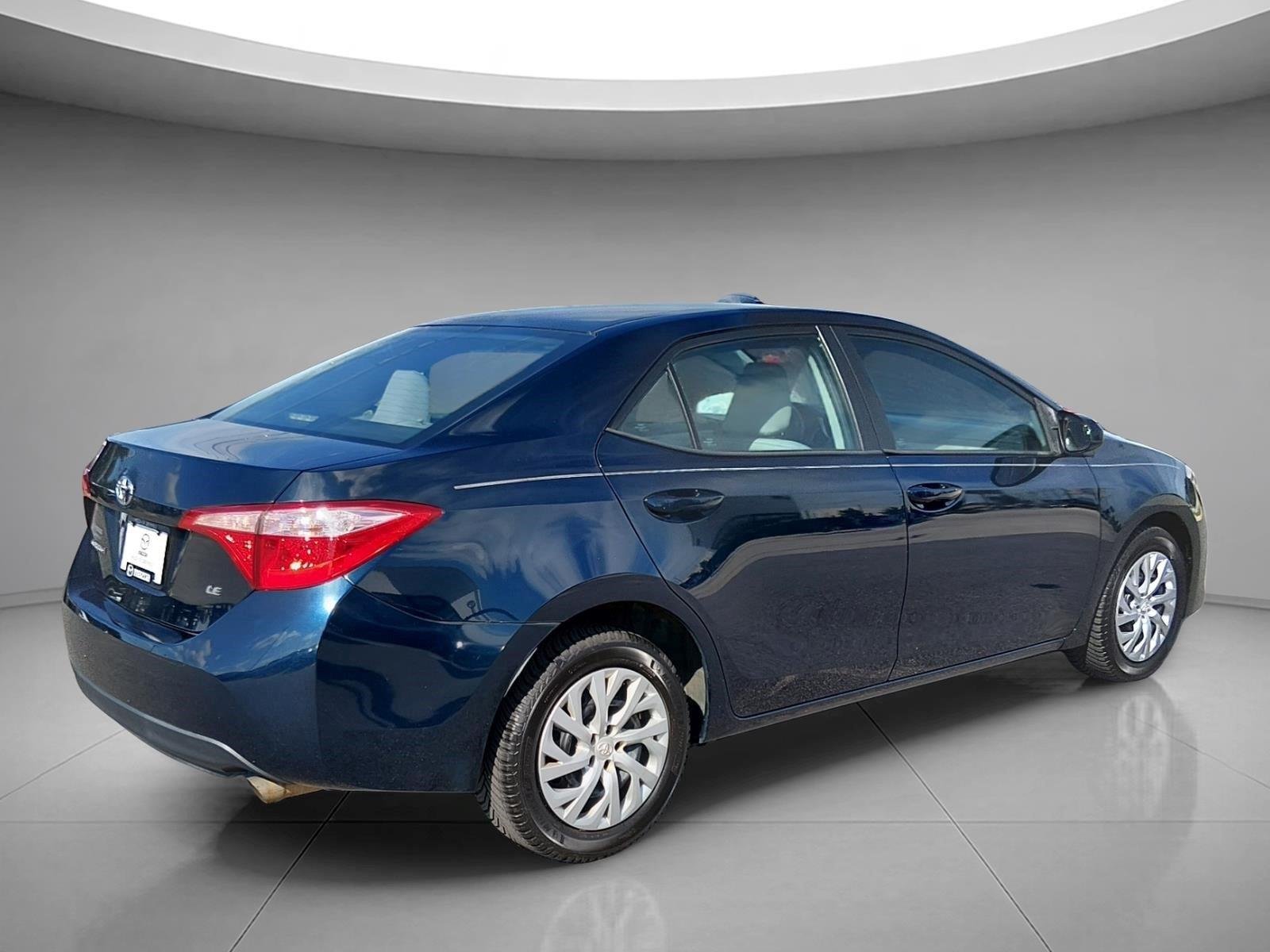 Used 2018 Galactic Aqua Mica Toyota LE image 5