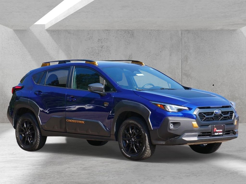 Certified Used 2024 Blue Subaru Wilderness image 1