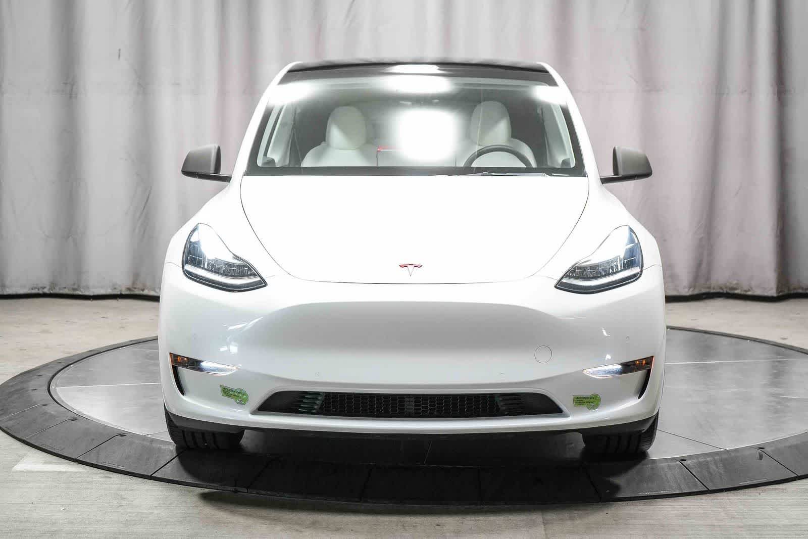 Used 2021 Tesla Model Y Long Range with VIN 5YJYGDEE4MF122491 for sale in Los Angeles, CA