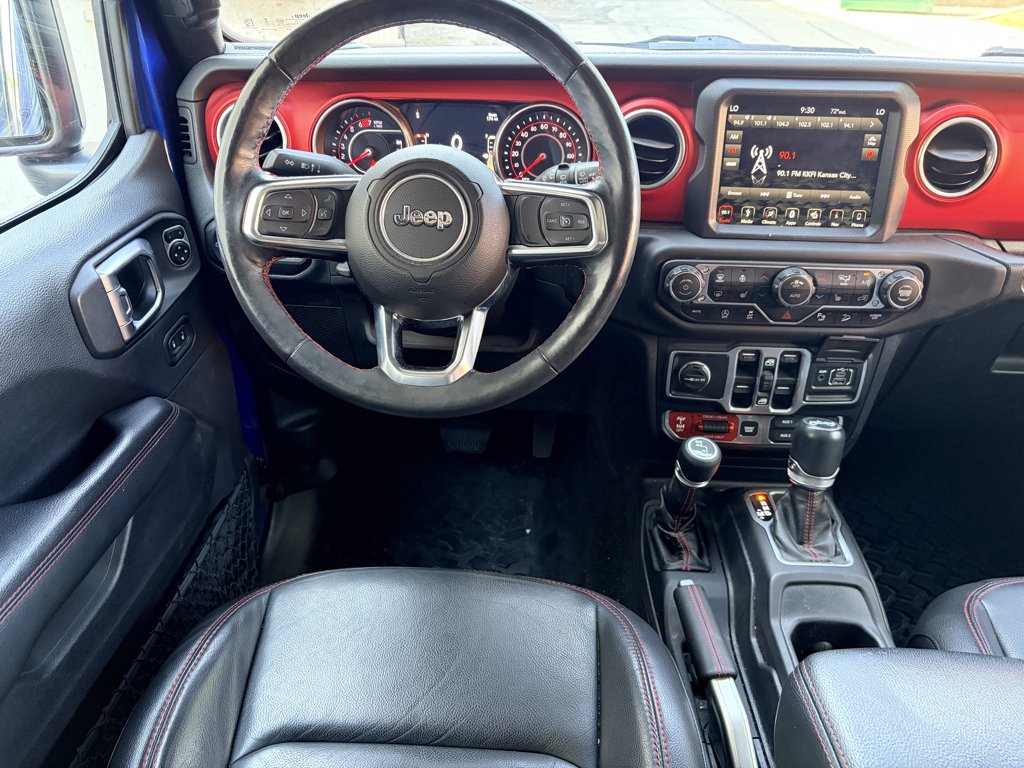Used 2018 Ocean Blue Metallic Clearcoat Jeep Rubicon image 11
