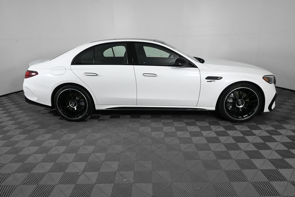 New 2026 MANUFAKTUR Moonlight White Metallic Mercedes-Benz AMG® E 53 E 4MATIC+ Sedan image 24