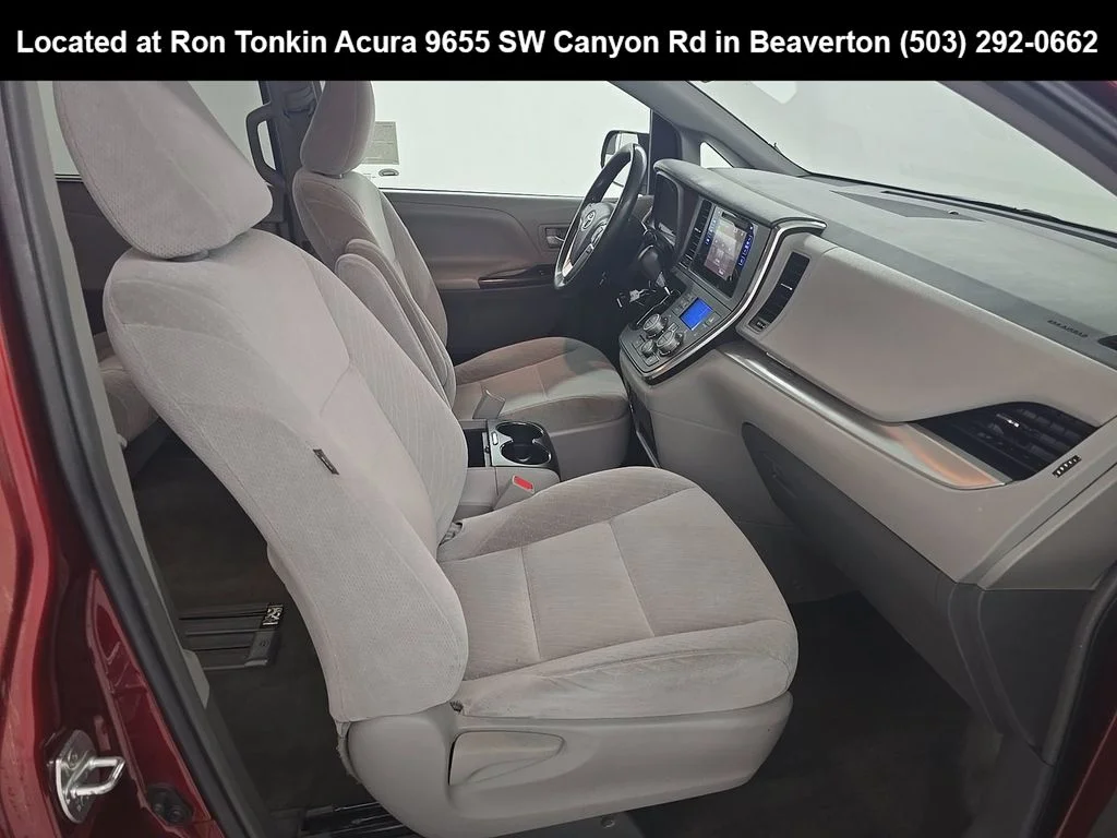 Used 2017 Salsa Red Pearl Toyota LE image 9