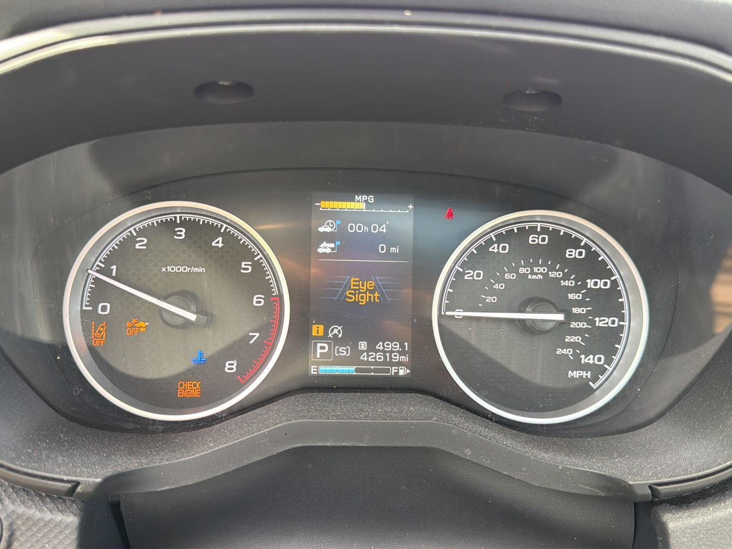 Used 2019 Horizon Blue Pearl Subaru Premium image 7