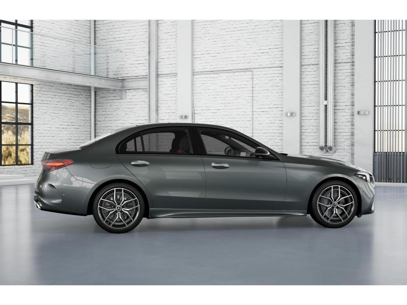 New 2026 Selenite Grey Metallic Mercedes-Benz C 300 4D Sedan image 18