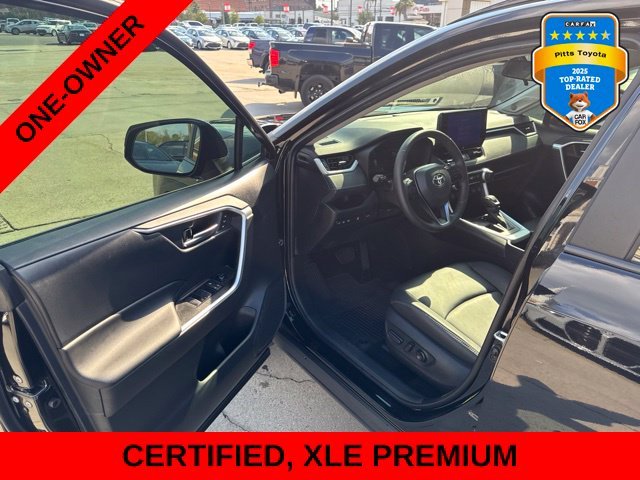 Certified Used 2025 Black Toyota XLE Premium image 9