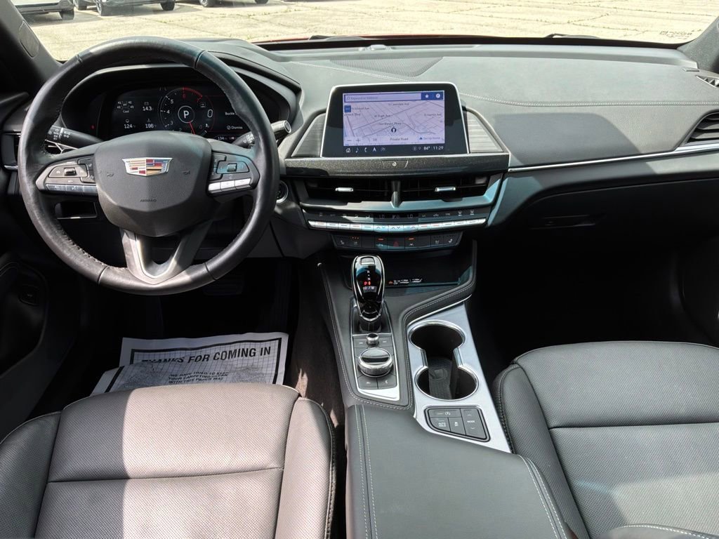 Used 2023 Radiant Red Tintcoat Cadillac Premium Luxury image 20