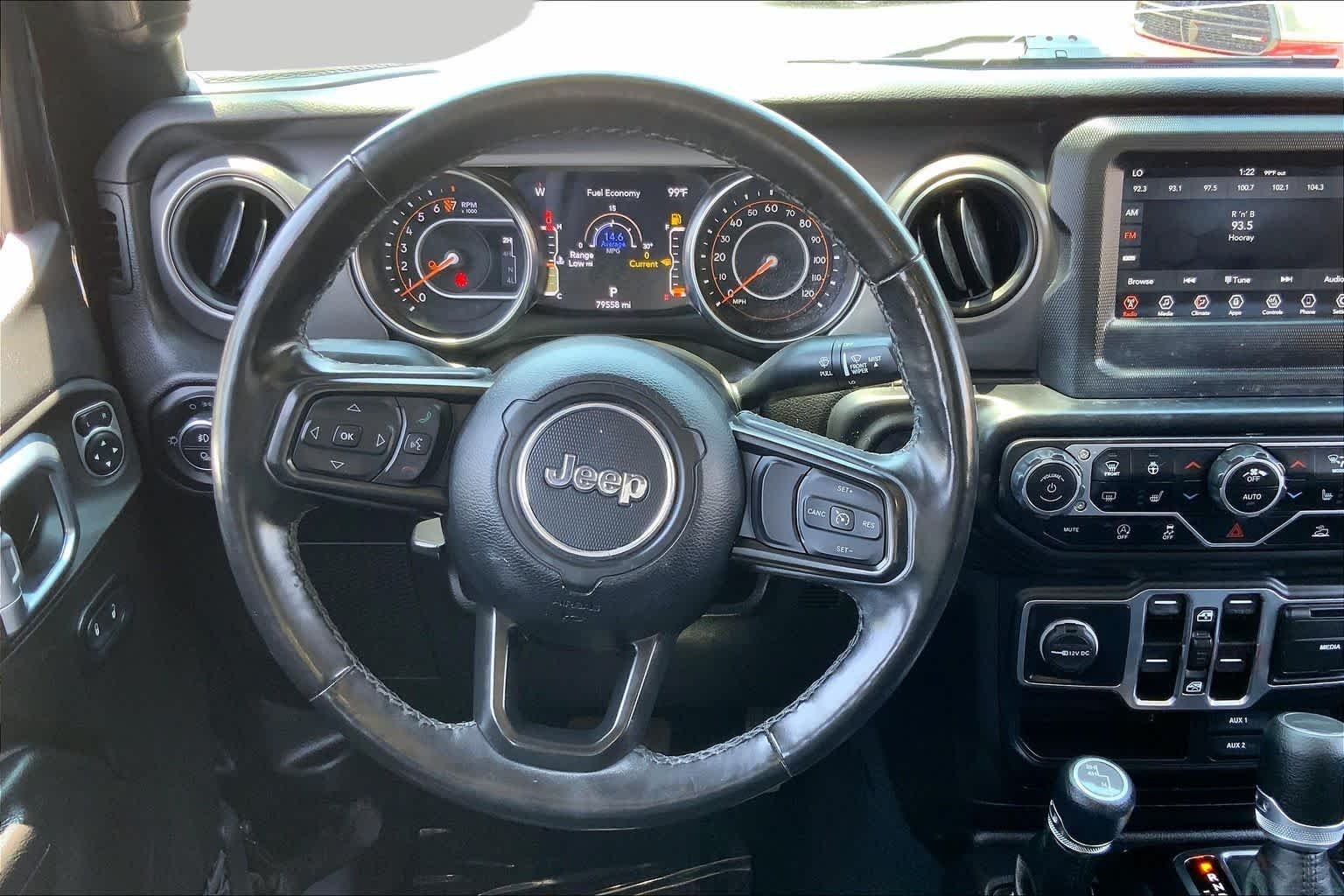 Used 2022 Black Clearcoat Jeep Texas Trail image 6