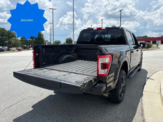 Used 2022 Agate Black Metallic Ford Lariat image 9