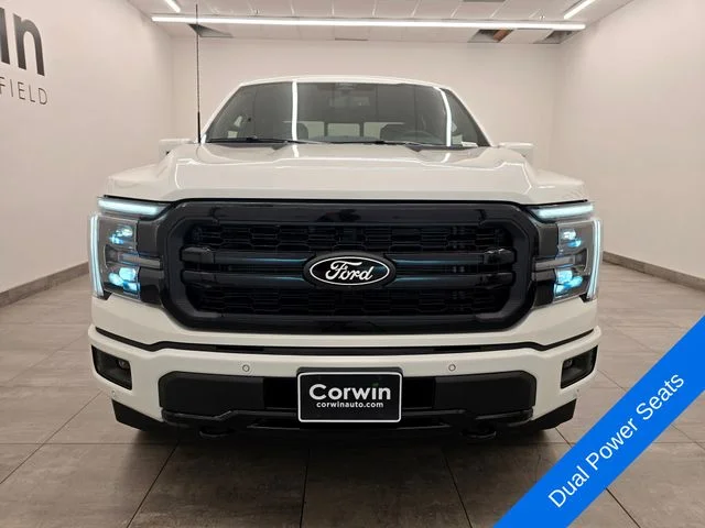 New 2026 Star White Metallic Tri-Coat Ford Lariat® image 8