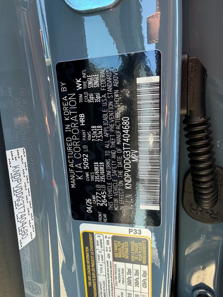 New 2026 Heritage Blue Kia EX image 18