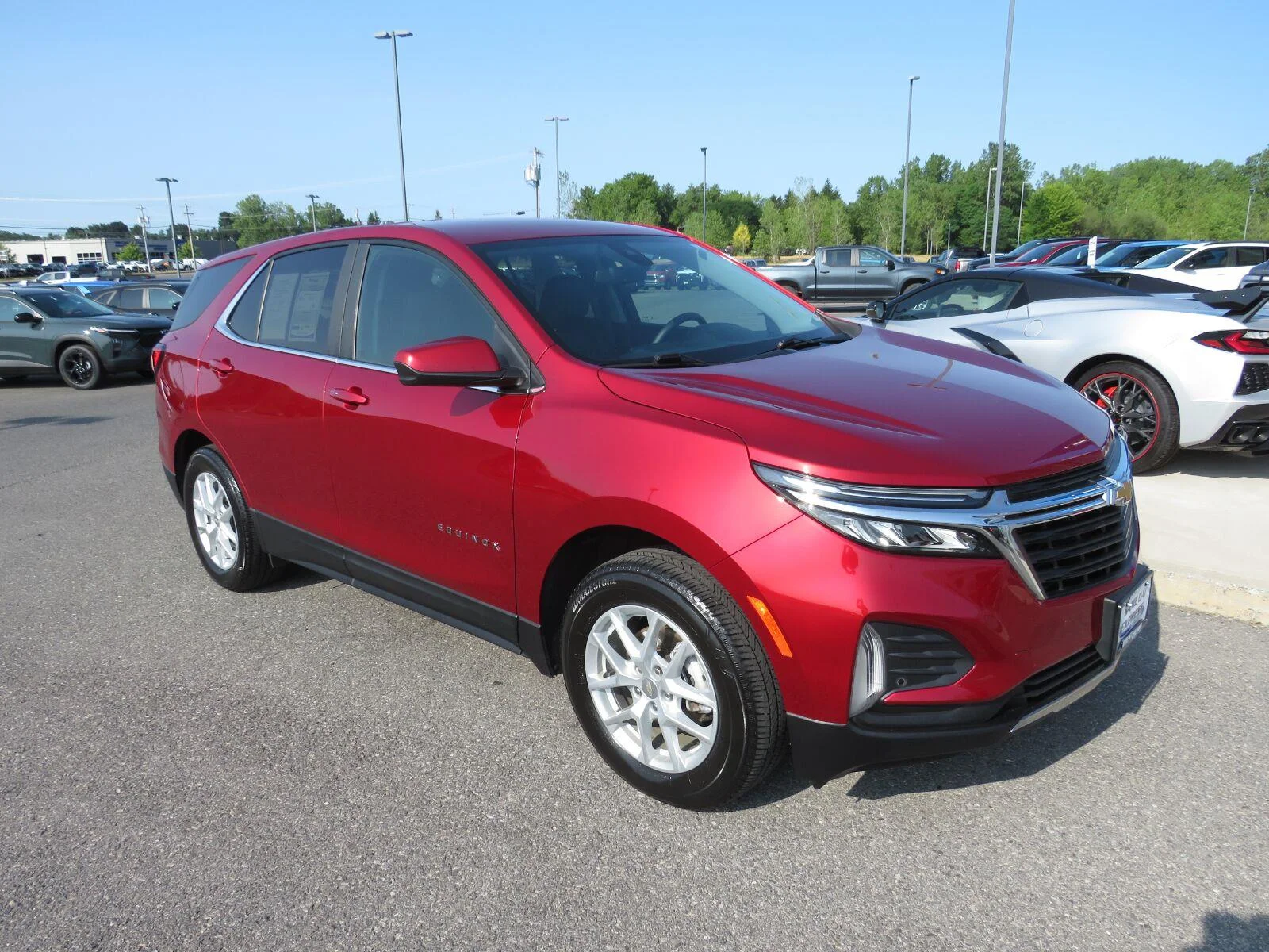 Used 2024 Radiant Red Tintcoat Chevrolet LT image 3